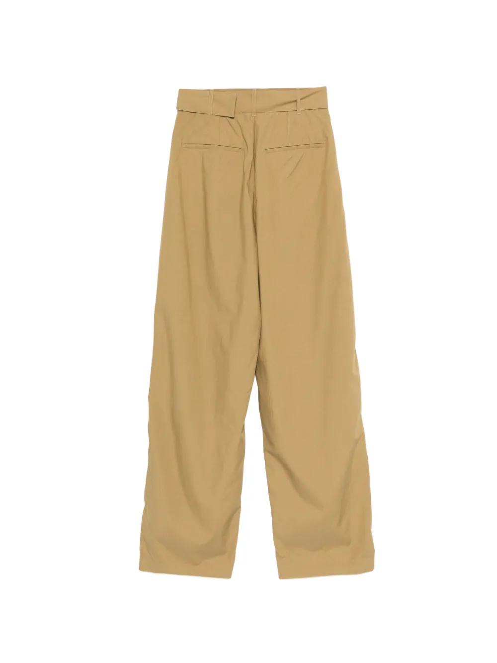  Soeur Belted Pleated Trousers - Neutrals 