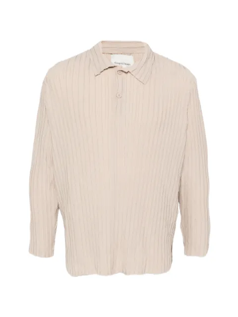 Gongdid Design textured polo shirt