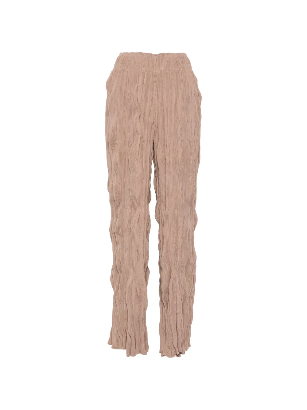 Gongdid Design pleated trousers - Toni neutri