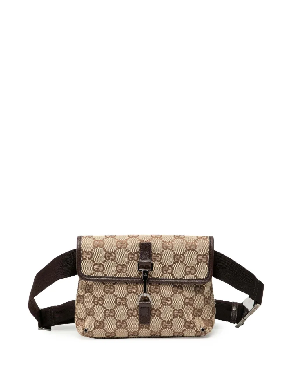 Gucci Pre-Owned 2000-2015 GG Canvas Jackie belt bag - Marrone