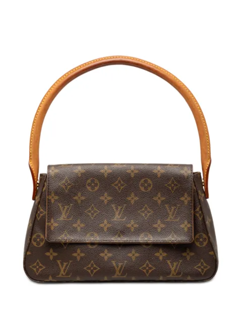 Louis Vuitton Pre-Owned bolsa de hombro Looping mini con monograma 2003