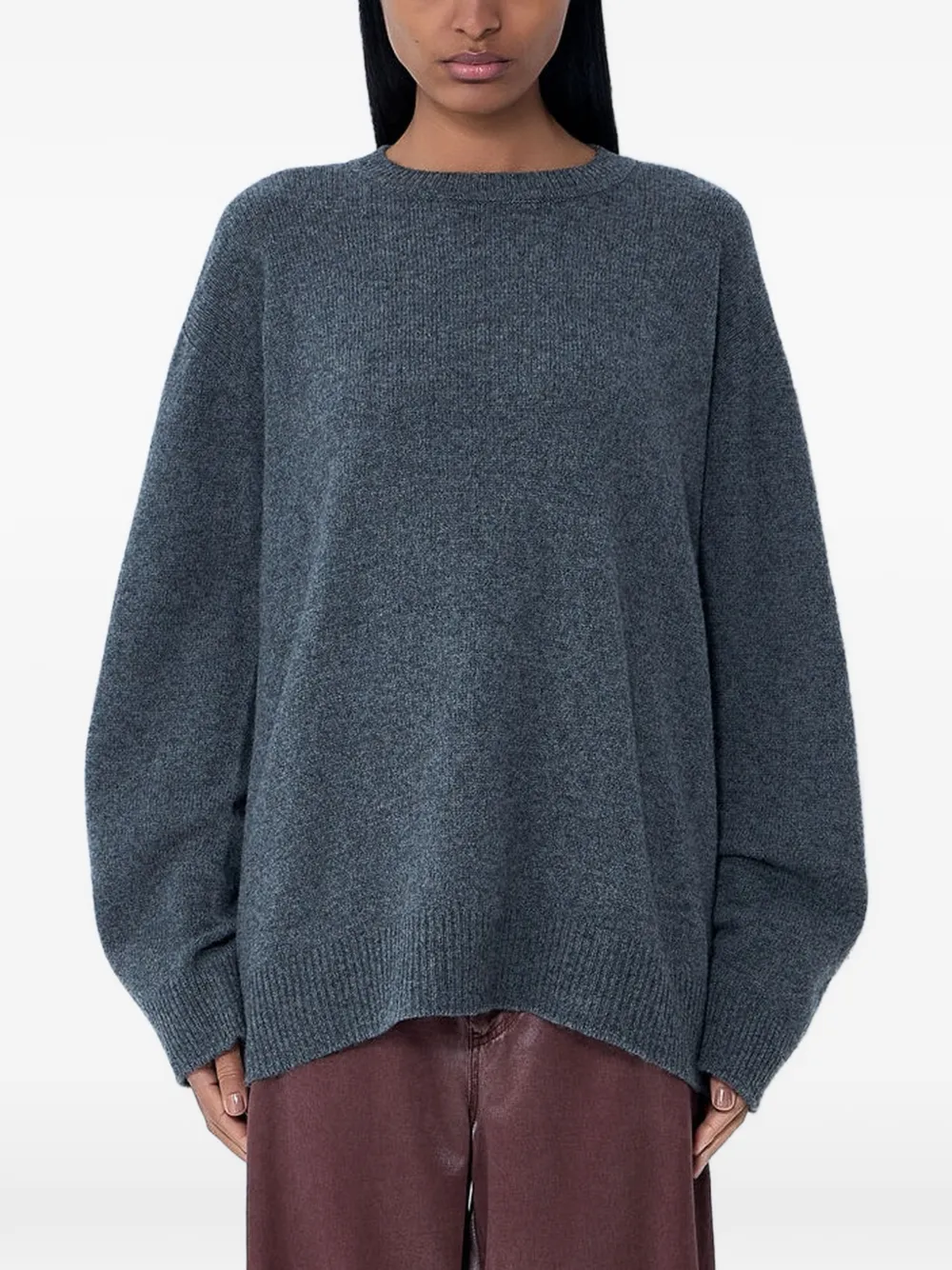 Issey Miyake oversized sweater - Grigio
