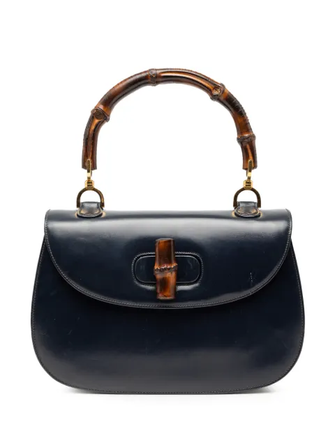 Gucci Pre-Owned 20th Century Calfskin Bamboo Night handbag