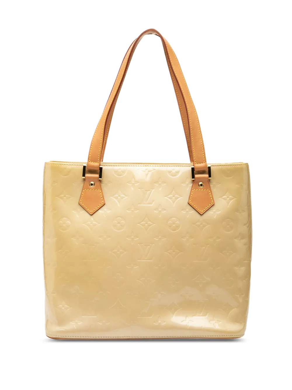 Louis Vuitton Pre-Owned 2001 Monogram Vernis Houston tote bag - Marrone