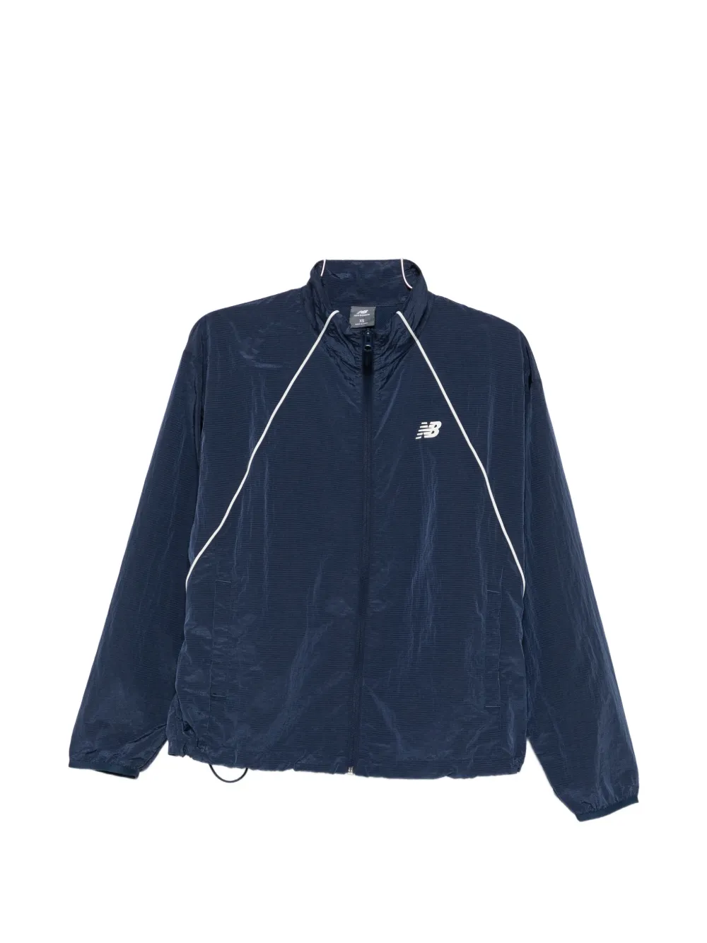 New Balance logo trimmed jacket - Blu