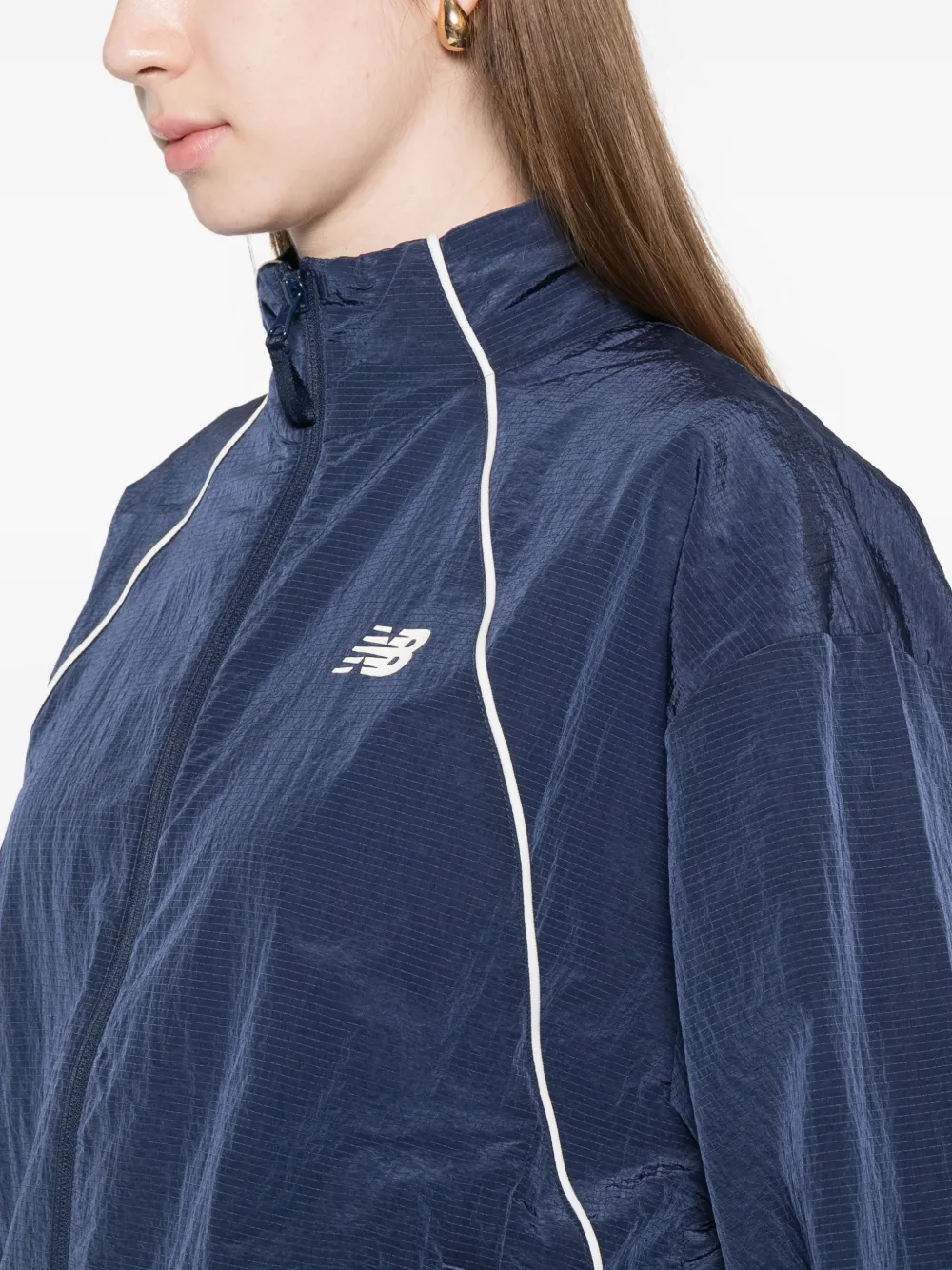 New Balance Jack met logo afwerking Blauw