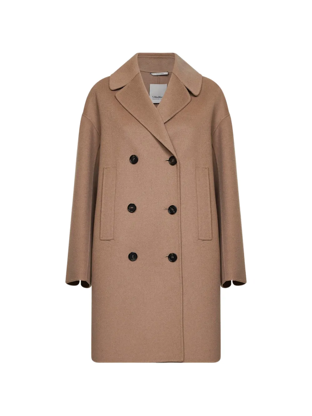 'S Max Mara six-button double-breasted coat - Neutrals