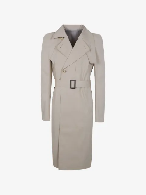 Rick Owens Temple Temple belted trench coat