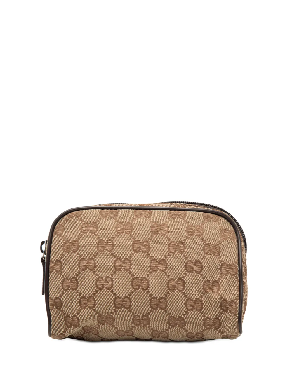 Gucci Pre-Owned Pouch in tela GG 2000-2015 - Marrone