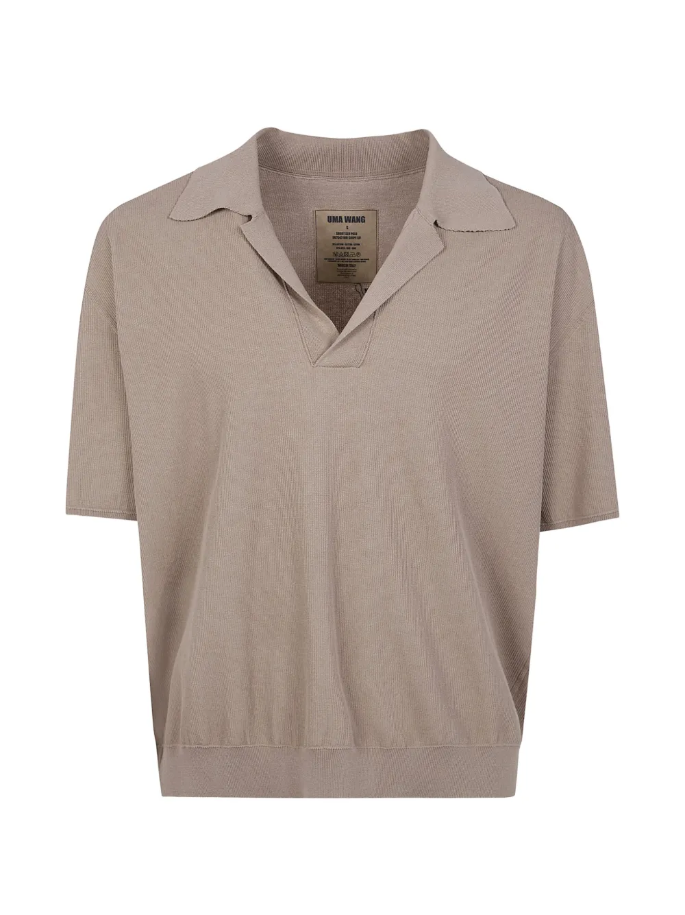 Uma Wang T-shirt a maniche corte - Toni neutri