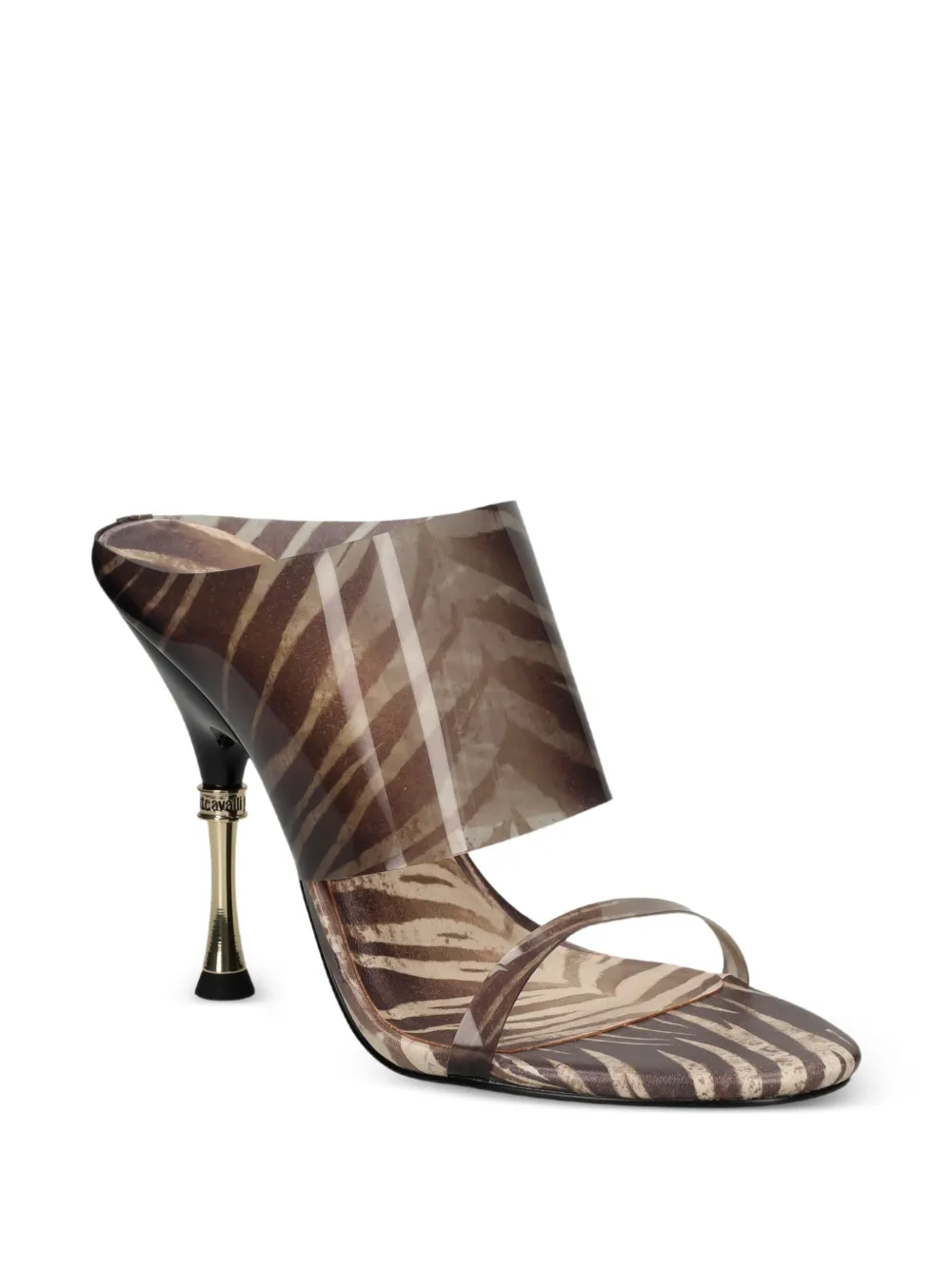 Zebra-Print Sandals
