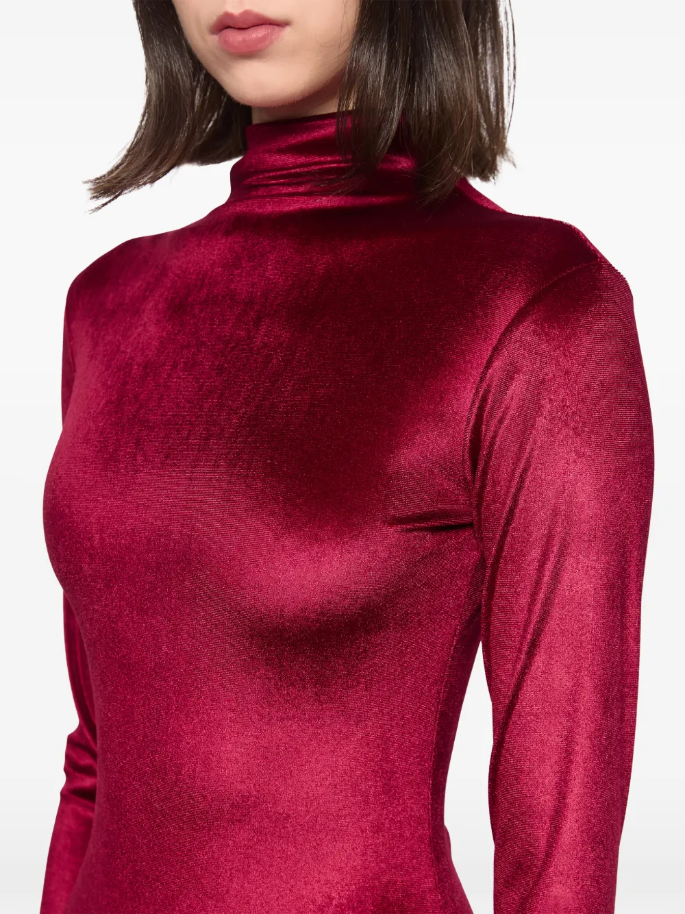 Atu Body Couture Fluwelen onderjurk Rood