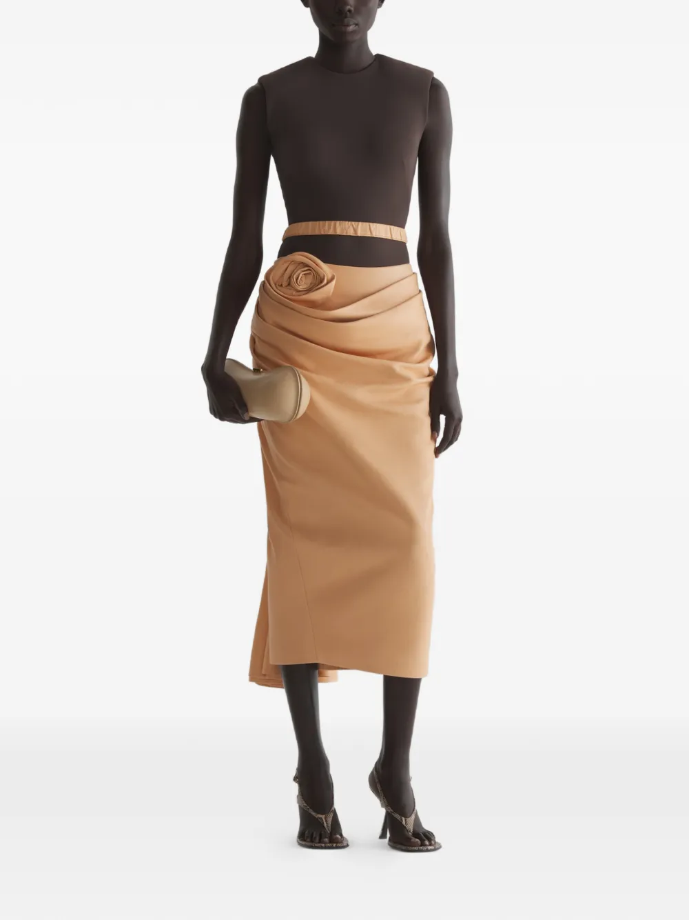 Mugler Jersey Body - Brown 