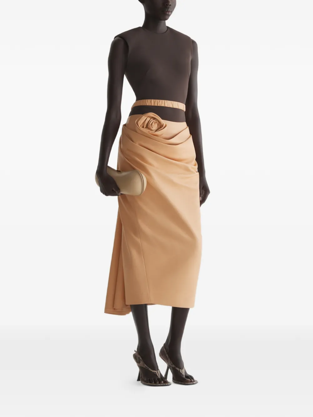  Mugler Jersey Body - Brown 