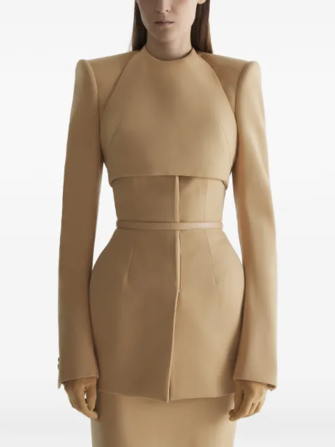 Mugler layered jacket