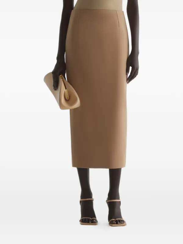 Mugler Pencil Skirt in Neutrals