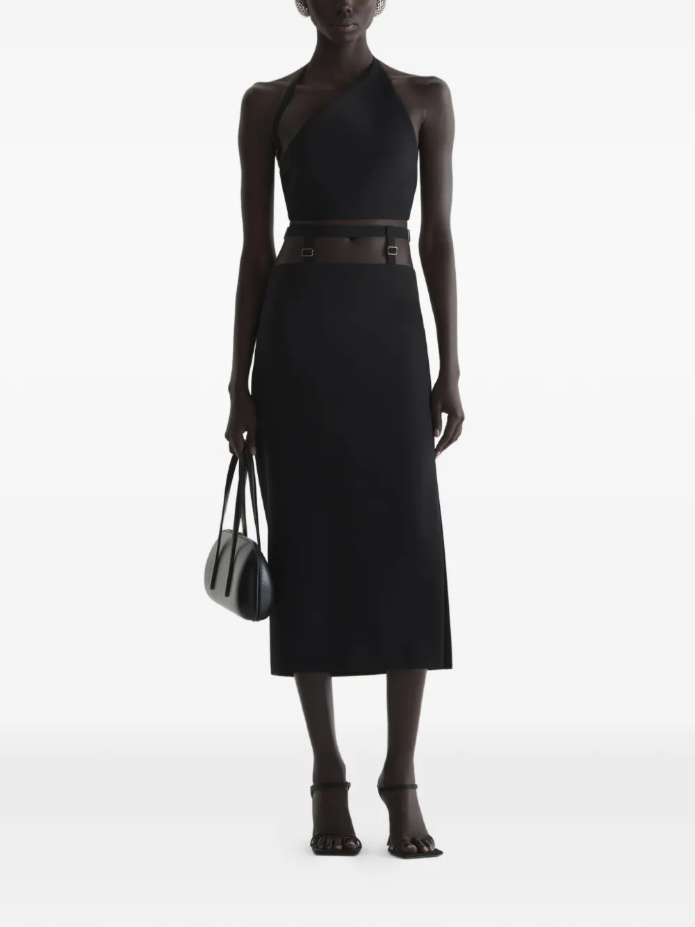 Mugler Suspended rok Zwart