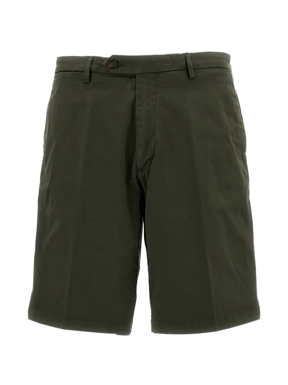 Briglia 1949 belt-loops buttoned shorts - Verde