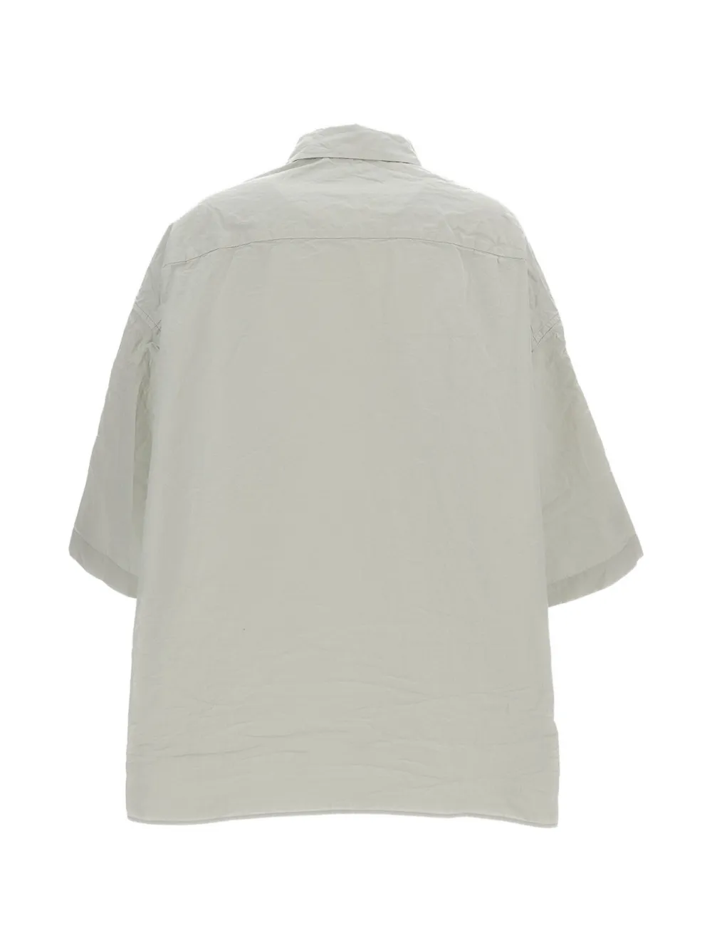  Casey Casey Oversized-fit Printed Shirt - Grey 