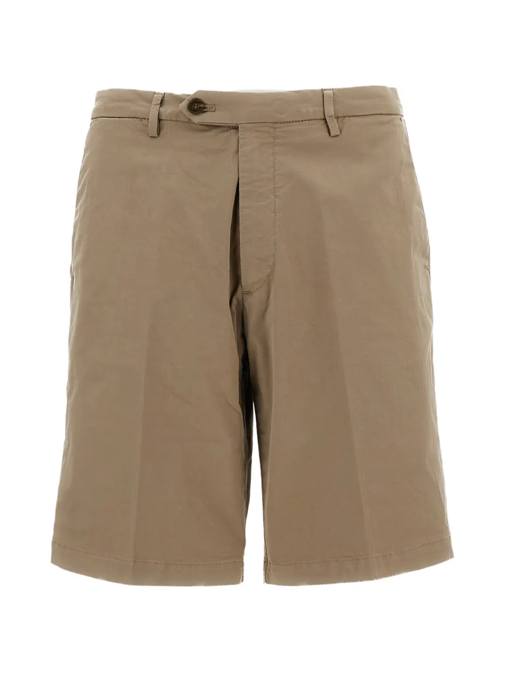 Briglia 1949 belt-loops buttoned shorts - Marrone