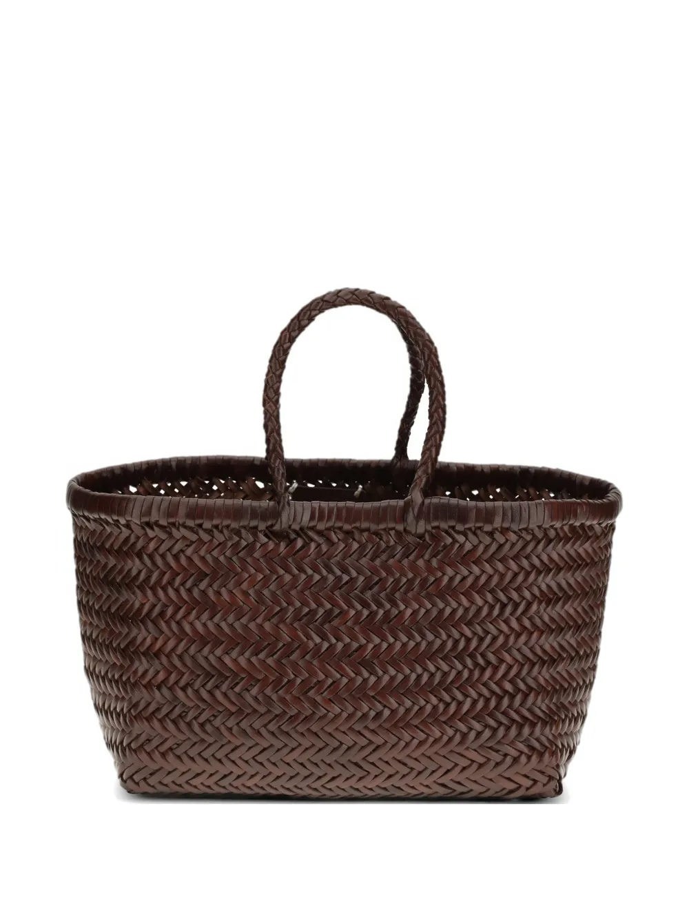 DRAGON DIFFUSION mini Flat Gora tote bag - Marrone