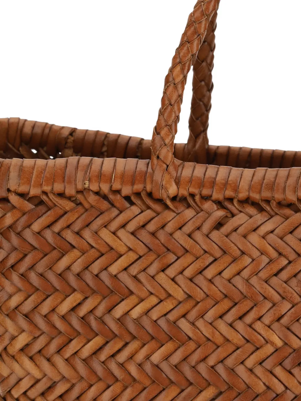  Dragon Diffusion Bolso Shopper Flat Gora Mini - Marrón 