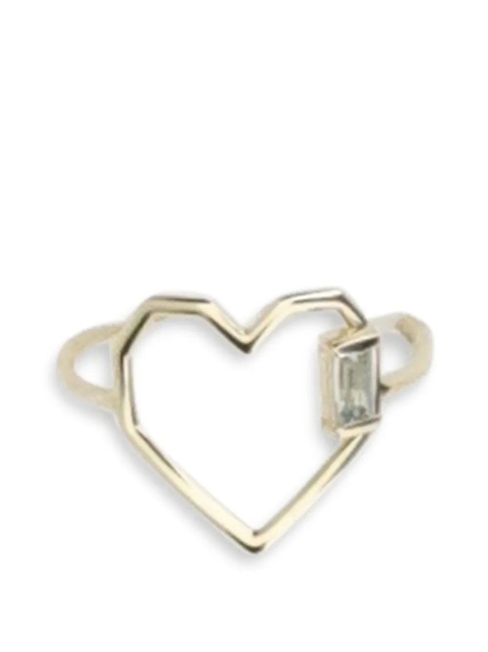 Aliita Corazon Aquamarine ring - Gold