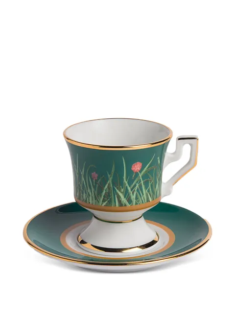 La DoubleJ Libellula cup and saucer (set of two)