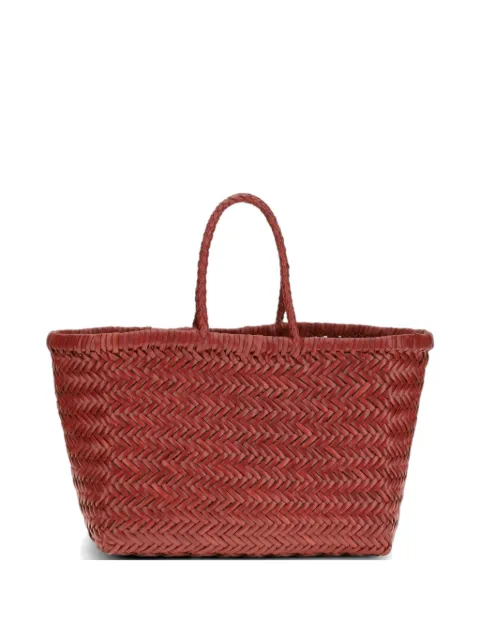 DRAGON DIFFUSION mini Flat Gora handwoven tote bag