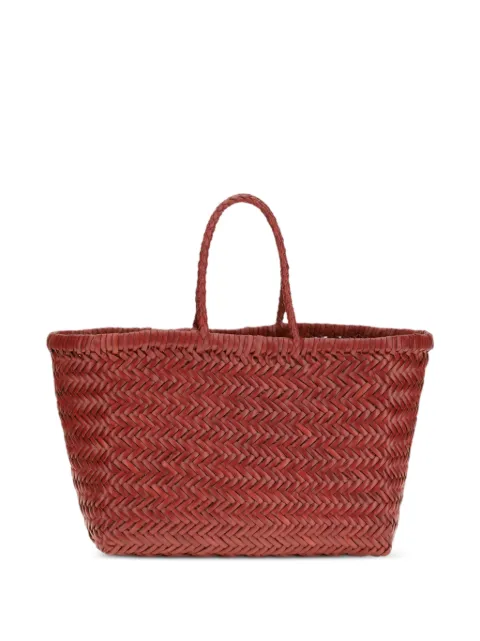 DRAGON DIFFUSION mini Flat Gora handwoven tote bag