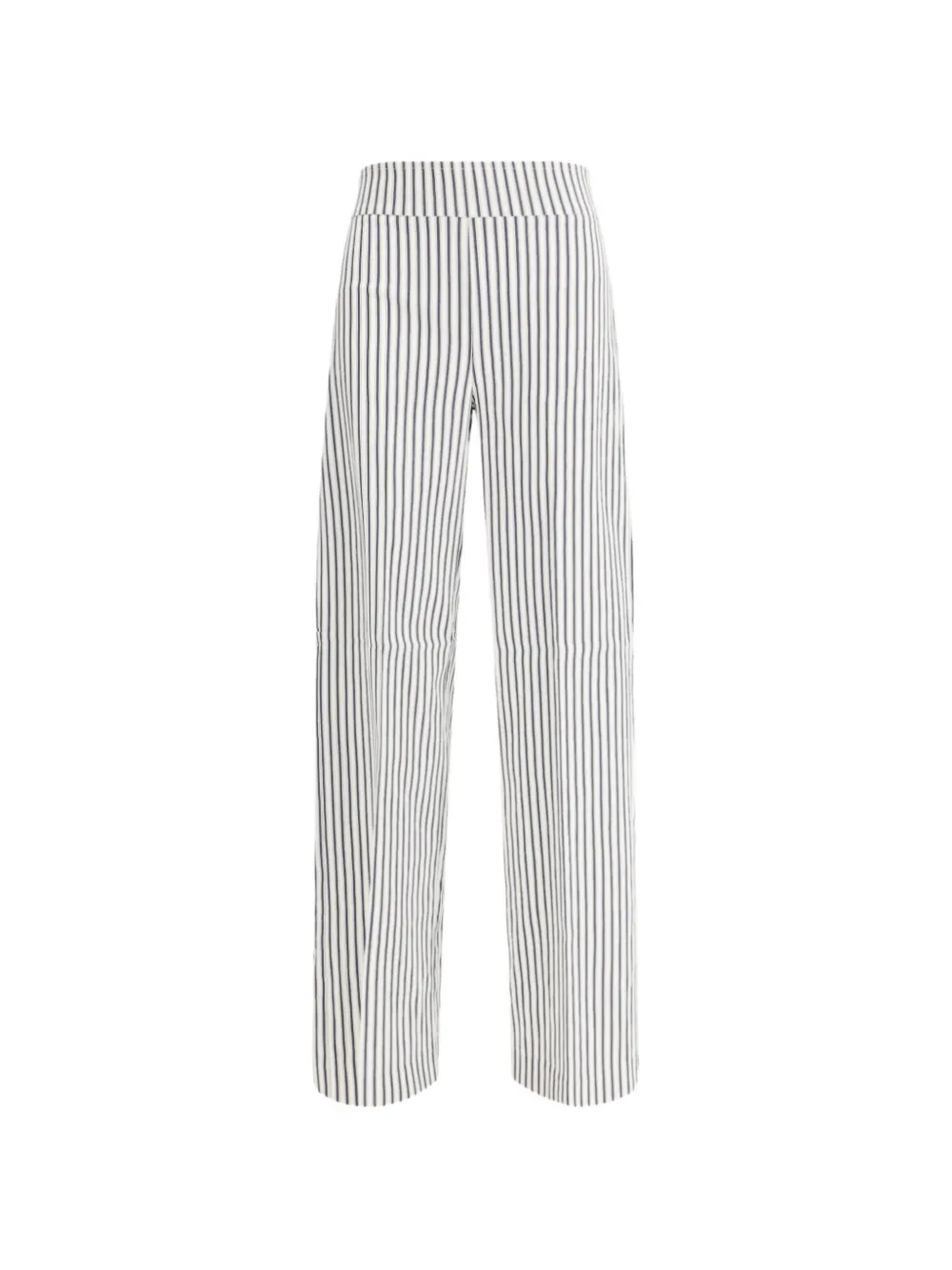 Avenue Montaigne Flavia striped trousers - Bianco