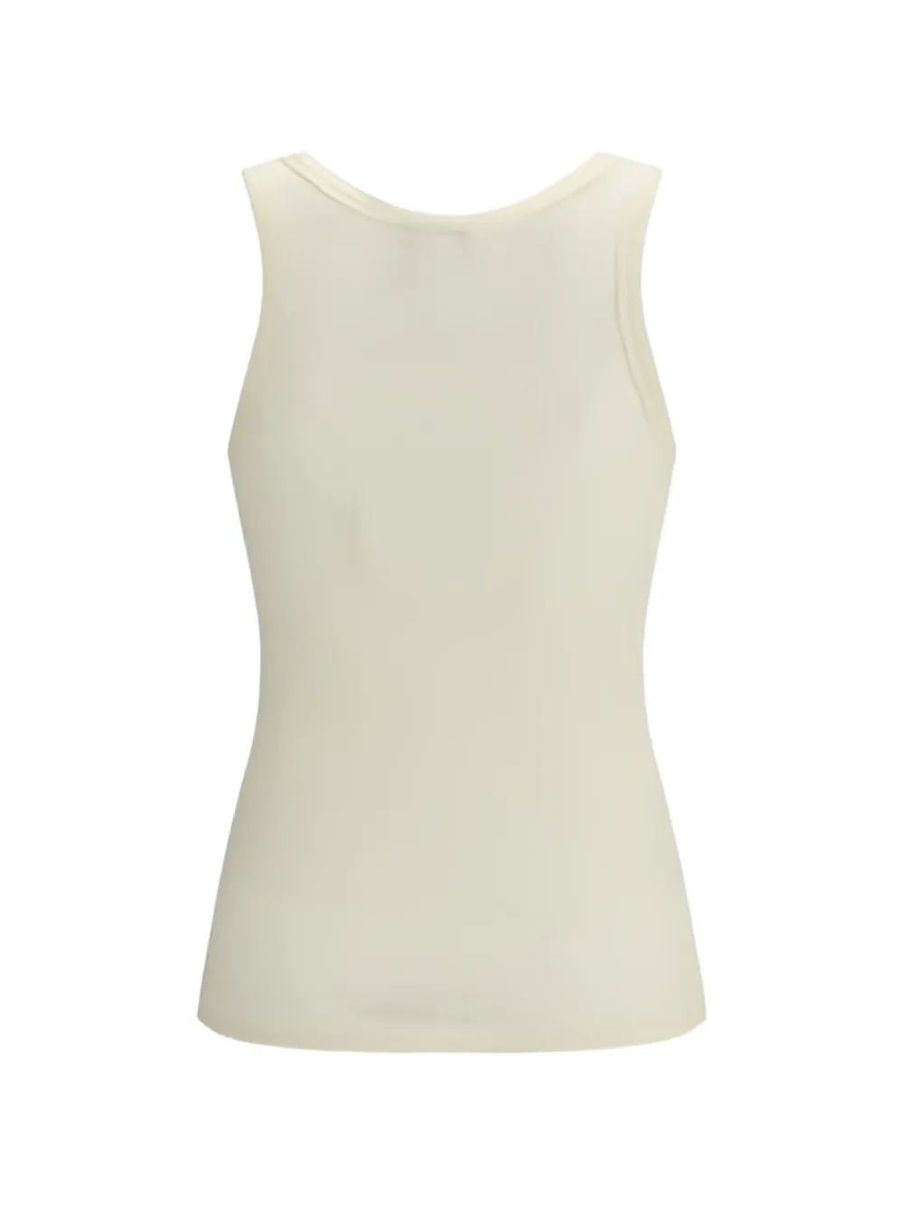 Ribbed U-Neck Top