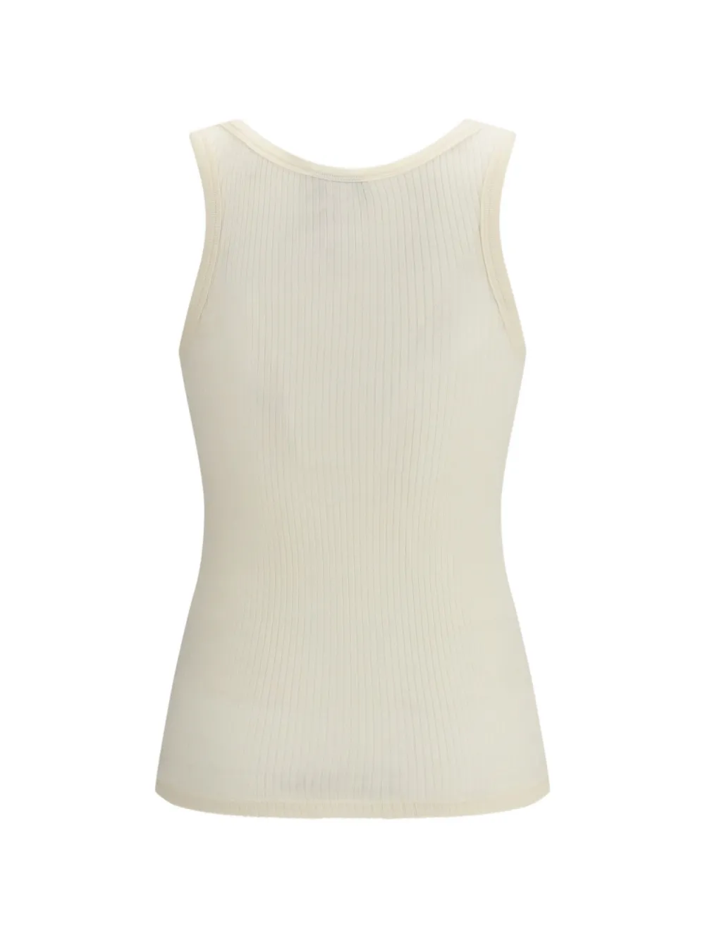 Ribbed U-Neck Top