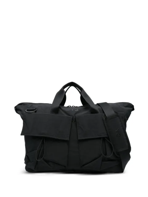 Y-3 flap-pocket tote bag