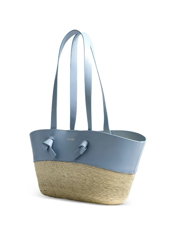 Altuzarra Small Knot Shoulder Bag in Blue