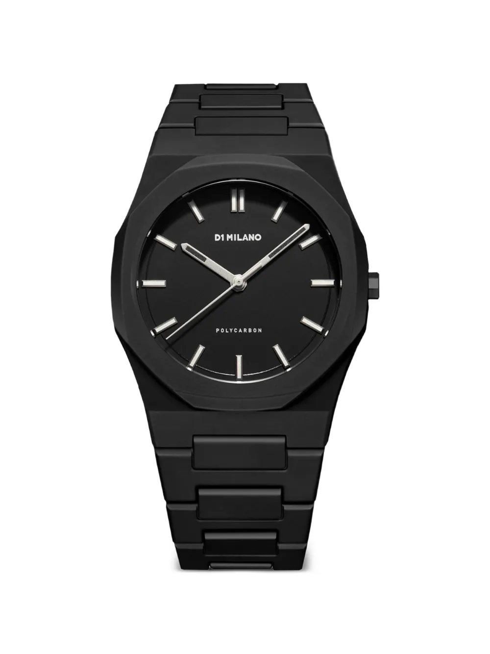 D1 Milano Polycarbon 40.5mm watch - Nero