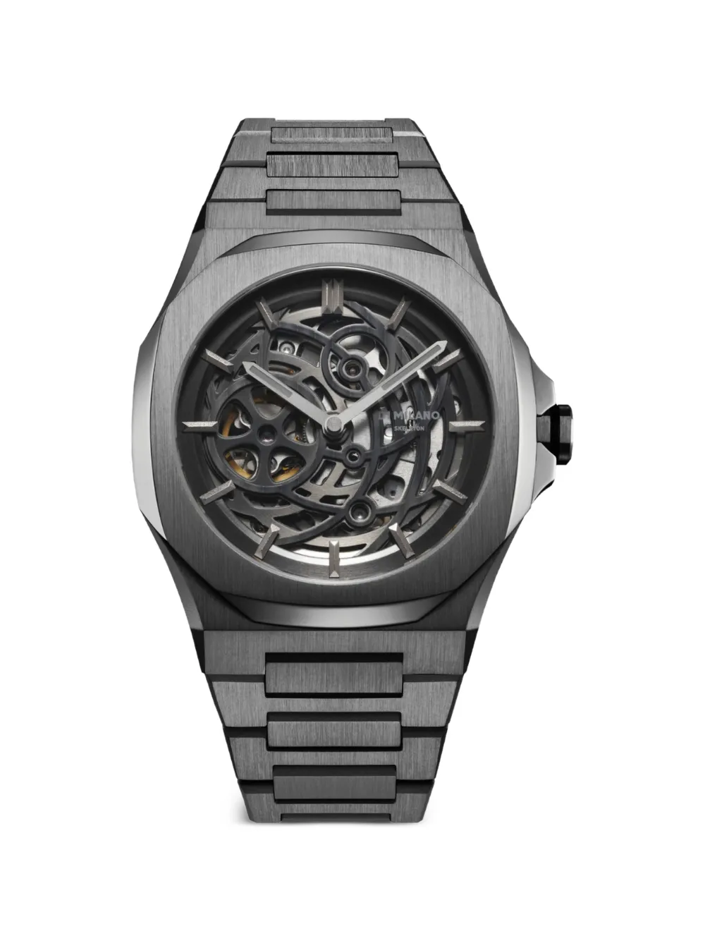 D1 Milano Skeleton 41.5mm watch - Nero