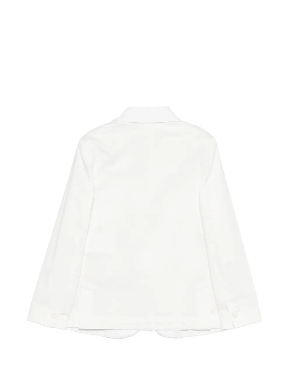  Fay Kids Buttoned-pocket Blazer - White 