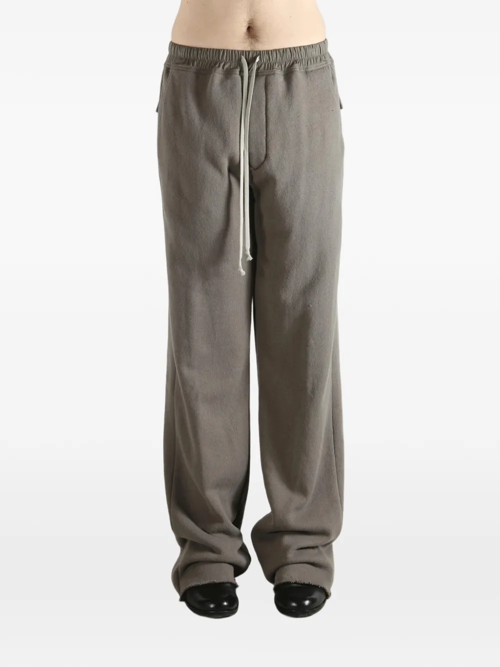 Rick Owens Dietrich drawstring-waist track pants - Grigio