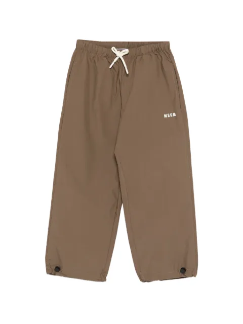 MSGM Kids drawstring trousers