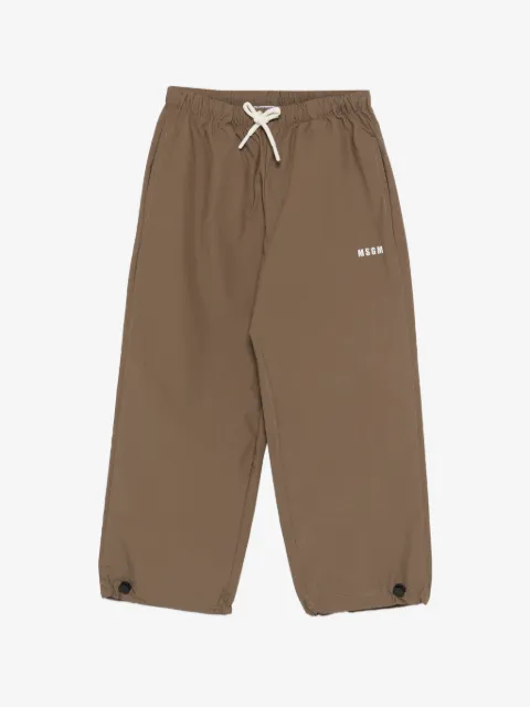 MSGM Kids Pantaloni con coulisse