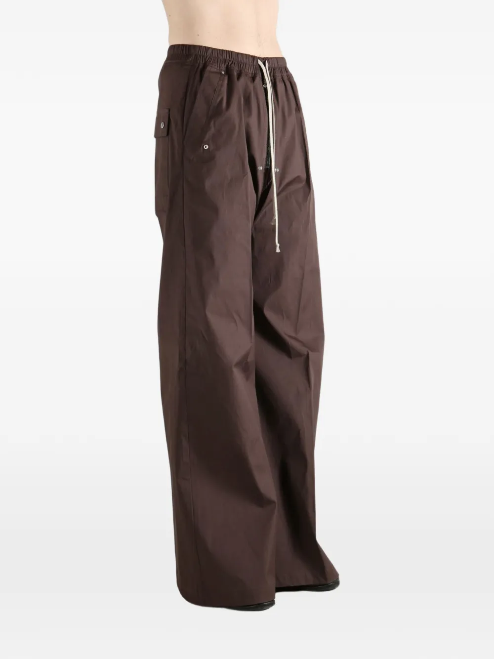 Rick Owens Bela broek met trekkoordtaille Bruin