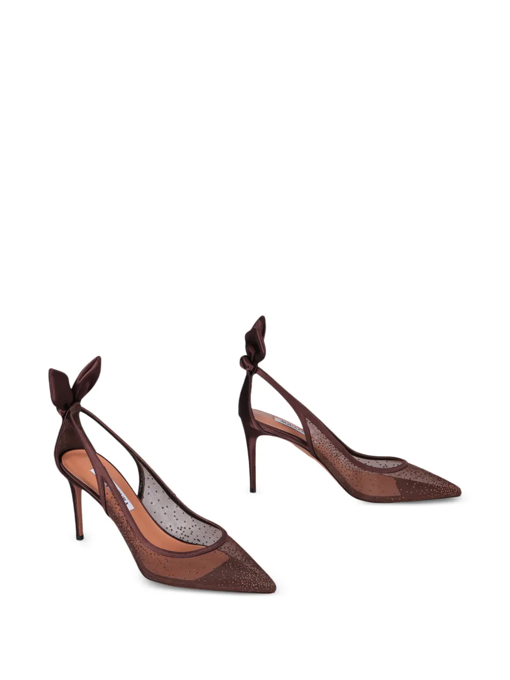 Bow Mesh Court Shoes
