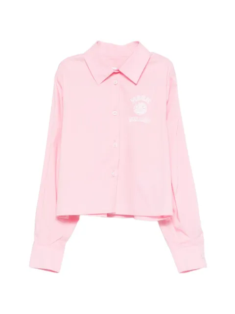 MSGM Kids logo-print shirt
