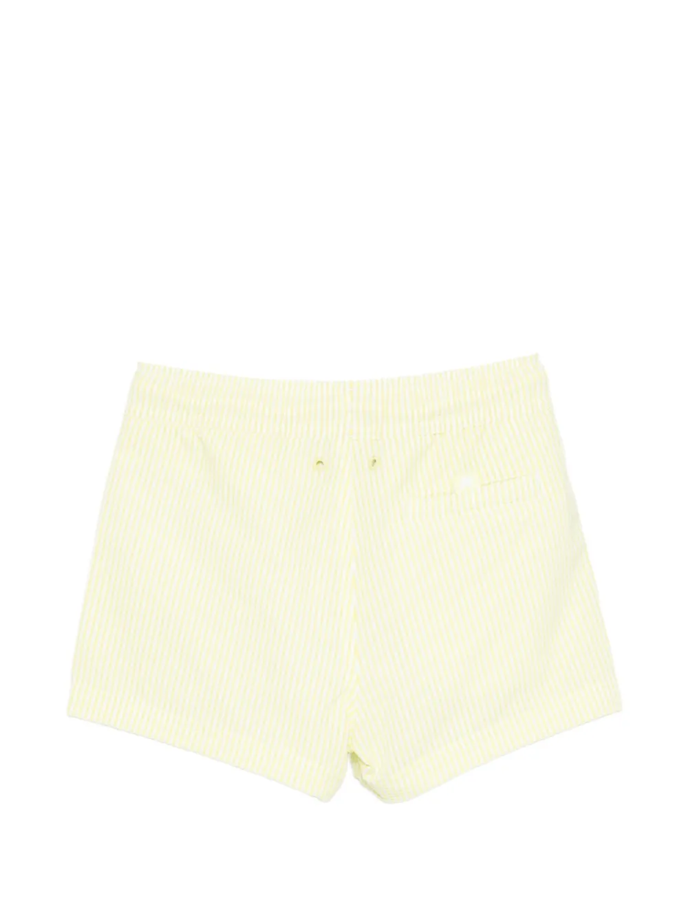  K Way Kids Striped-pattern Swim Shorts - Yellow 
