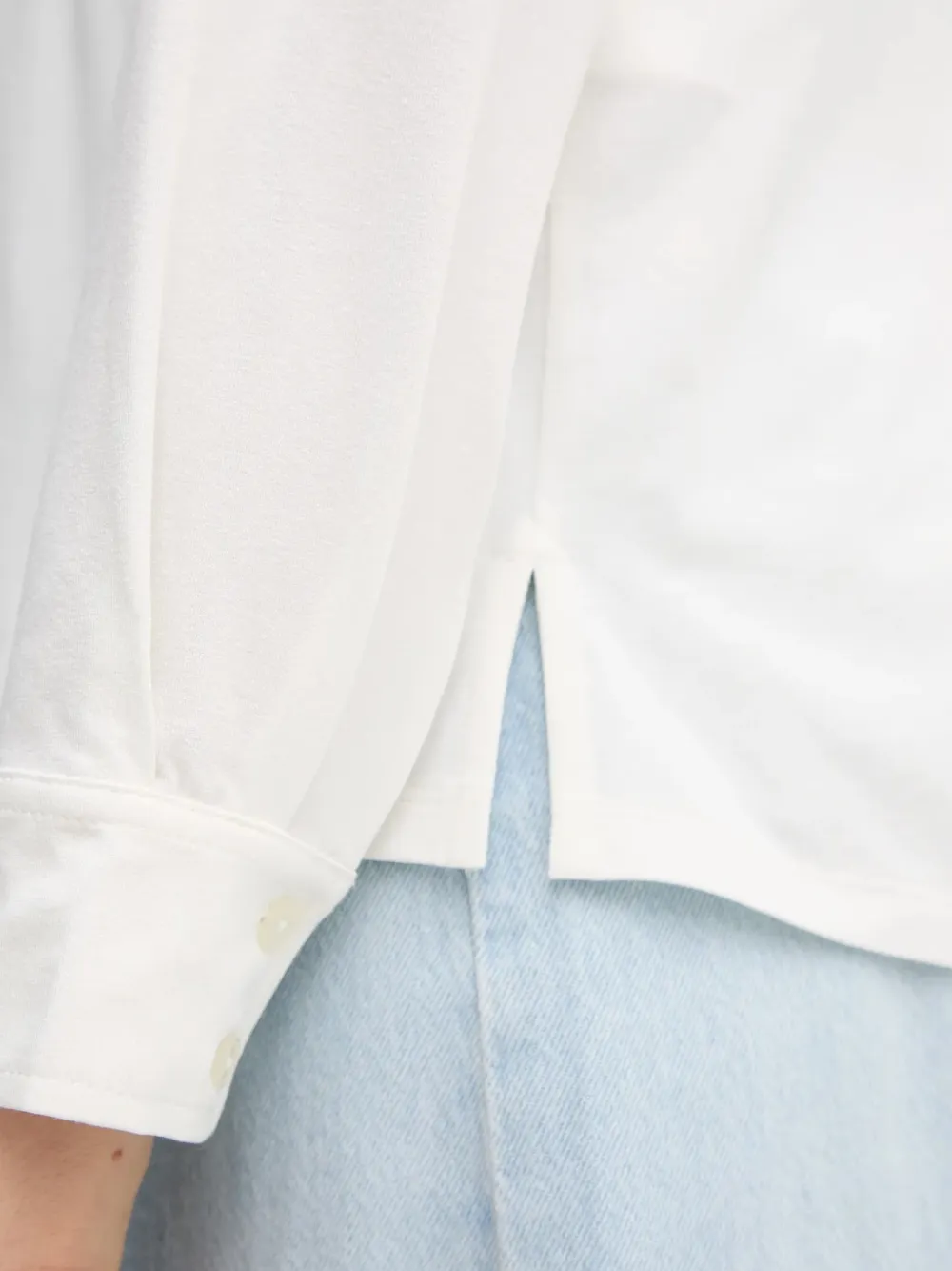 Marc O'Polo Overhemd met borstzak Beige