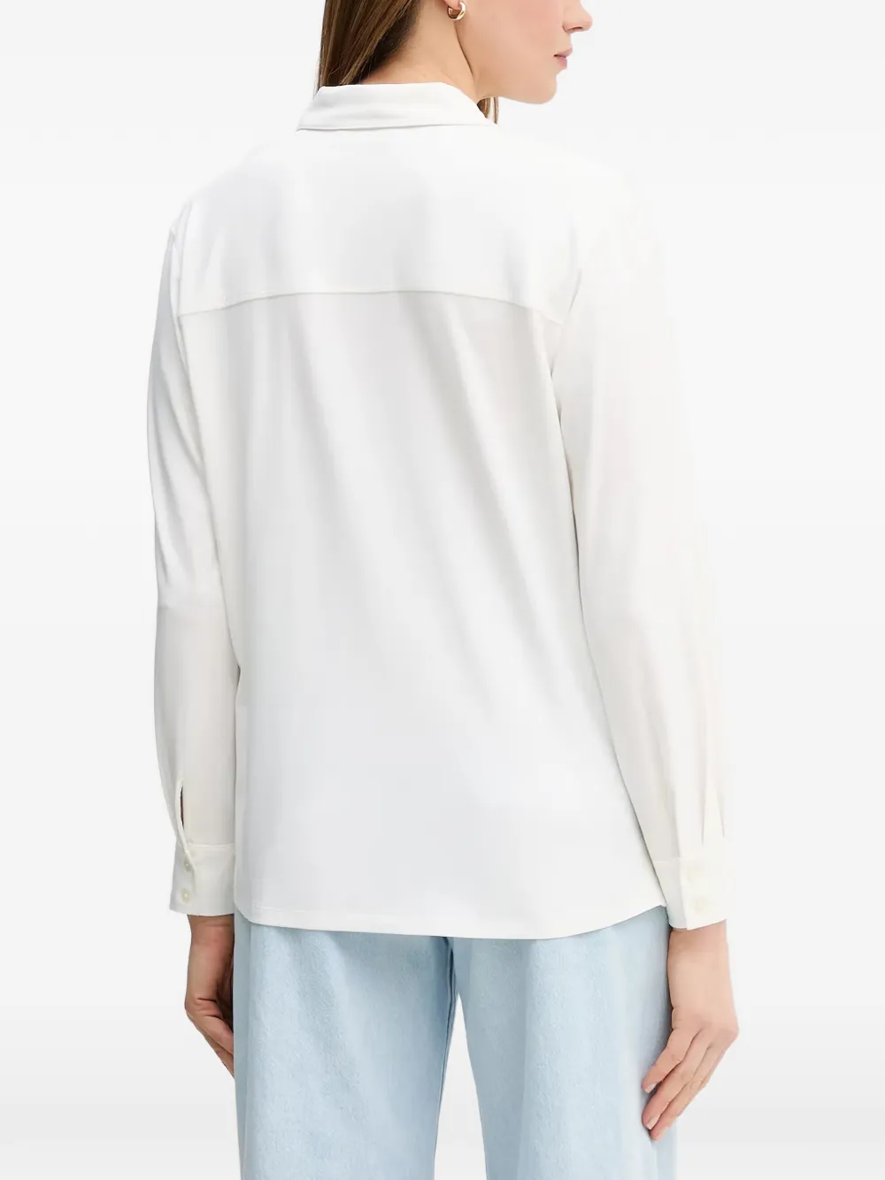 Marc O'Polo Overhemd met borstzak Beige
