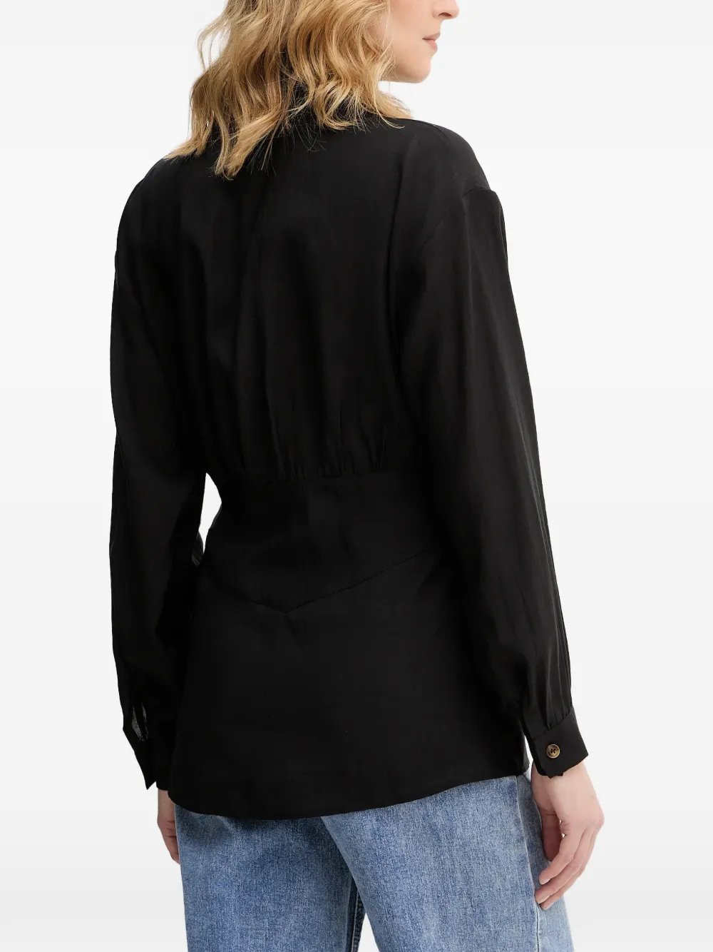  Never Fully Dressed Zoe Shirt - Black 