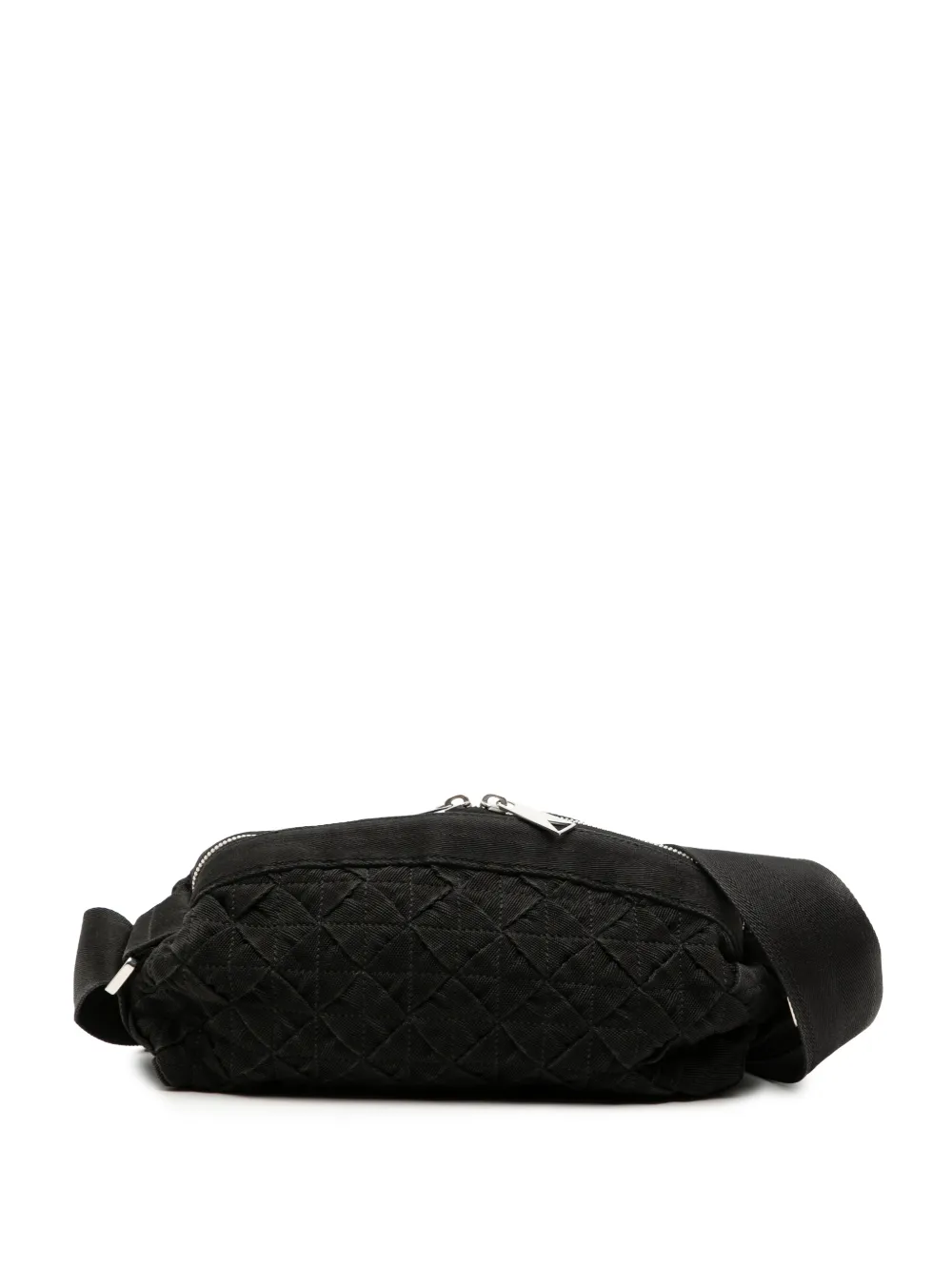 Bottega Veneta Pre-Owned 2012-2025 Canvas Intrecciato Webbing belt bag - Nero