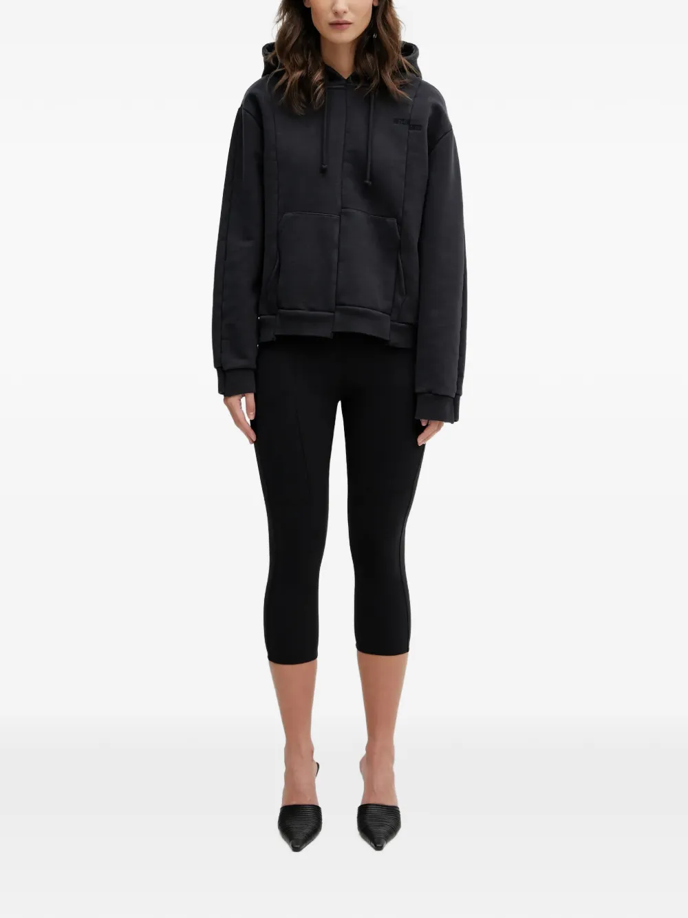VETEMENTS Hoodie met trekkoord Zwart